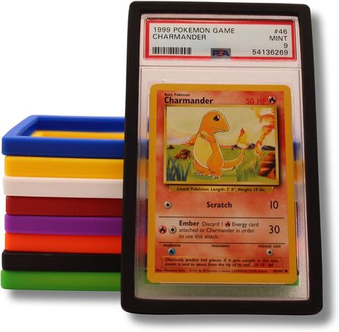 PSA Graded Bumper Guards 5 Pack | Protect Your Cards from Drops and Scratches | Bumper for PSA Graded Cards Only (Green) in Saudi Arabia