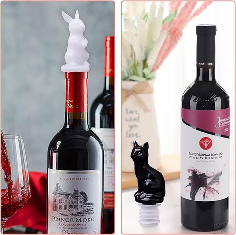 iSuperb 10pcs Silicone Wine Bottle Stopper Covers Reusable Beverage Bottle Stoppers in Saudi Arabia