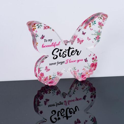 Mom Birthday Gifts for Women Mother Mom from Daughter Son Butterfly Gifts for Women Mom Mama Thanksgiving Christmas Gifts for Women Mommy I Love You Gifts for Women Mimi Mom Acrylic Plaque in Kuwait