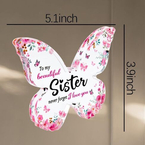 Mom Birthday Gifts for Women Mother Mom from Daughter Son Butterfly Gifts for Women Mom Mama Thanksgiving Christmas Gifts for Women Mommy I Love You Gifts for Women Mimi Mom Acrylic Plaque in Kuwait
