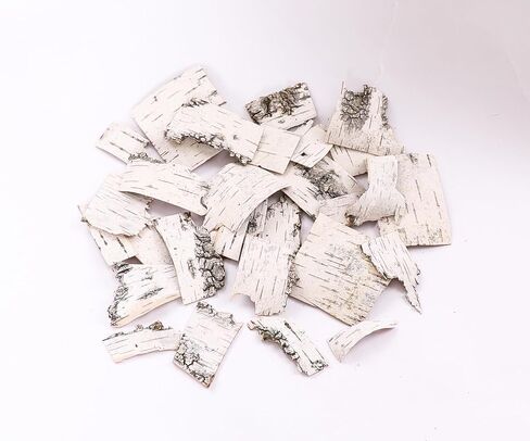 Natural Birch Bark Sheets for Decor Craft Different Sizes of Birch Sheets (30 Birch Bark Sheets) in Saudi Arabia