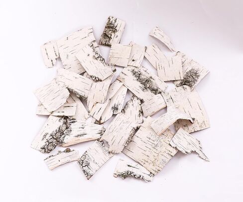 Natural Birch Bark Sheets for Decor Craft Different Sizes of Birch Sheets (30 Birch Bark Sheets) in Saudi Arabia