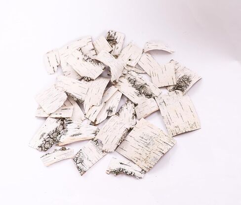 Natural Birch Bark Sheets for Decor Craft Different Sizes of Birch Sheets (30 Birch Bark Sheets) in Saudi Arabia