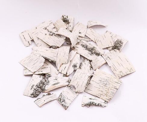 Natural Birch Bark Sheets for Decor Craft Different Sizes of Birch Sheets (30 Birch Bark Sheets) in Saudi Arabia