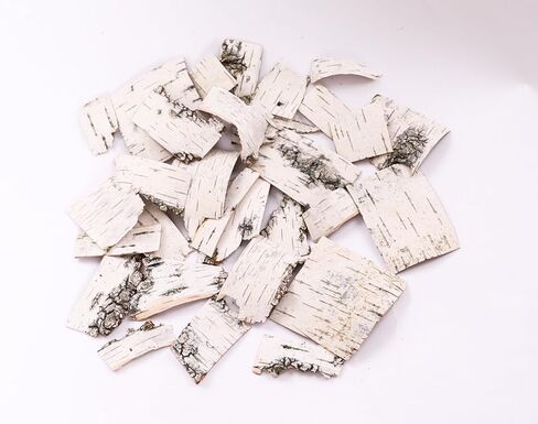 Natural Birch Bark Sheets for Decor Craft Different Sizes of Birch Sheets (30 Birch Bark Sheets) in Saudi Arabia