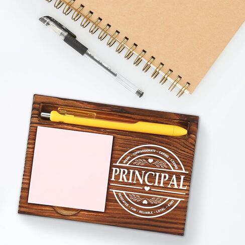 Appreciation Gifts for Principals, Ideal Gifts for School Administrators, National Principals Month Thoughtful School Principal Gifts, Self-Stick Note Pad Holder for Desk Organization VN397 in Kuwait