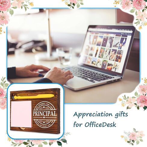 Appreciation Gifts for Principals, Ideal Gifts for School Administrators, National Principals Month Thoughtful School Principal Gifts, Self-Stick Note Pad Holder for Desk Organization VN397 in Kuwait