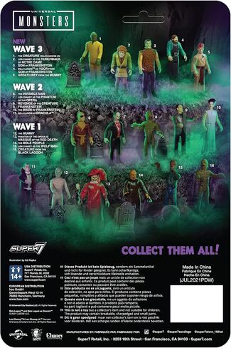 Super7 Universal Monsters Son of Frankenstein Ygor - 3.75" Universal Monster Movies Action Figure Classic Movie Collectibles and Retro Toys in Saudi Arabia