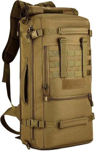 HUNTVP 50L 3 Way Tactical Military MOLLE Assault Backpack Modular WR Bag in Kuwait