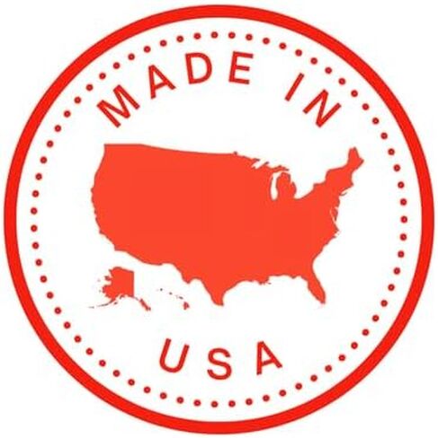 'Made in USA' Stamp Self-Inking – Compact Stamp for Local Businesses, Handmade Goods, and Craft Branding – Over Thousand Impressions, Multiple Ink Colors (Black, Medium) in Saudi Arabia