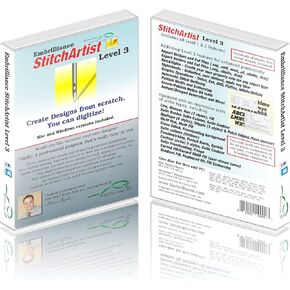 Embrilliance StitchArtist Level 3 Digitizing Embroidery Software for Mac & PC