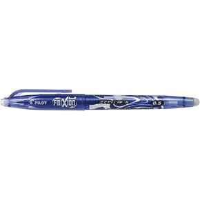 Pilot Frixion Erasable Gel Pen 0.5mm, Extra Fine Blue, 10pcs Box