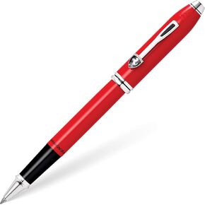 Cross Townsend Collection لـ Scuderia Ferrari - Glossy Rosso Corsa Red Lacquer Pen