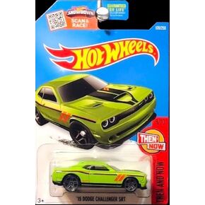 Hot Wheels 2016 ثم الآن '15 Dodge Challenger SRT Green 109/250