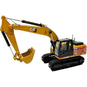 Diecast Masters 1:50 Scale Cat 320 GX Hydraulic Excavator with Dragon Totem Decoration | High Line Series Cat Trucks & Construction Equipment Model 85674L