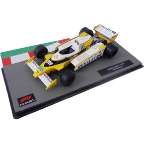 OPO 10 - Formula 1 1/43 Miniature Car متوافق مع Renault RS10 René Arnoux 1979 - FD214