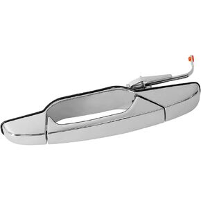Exterior Chrome Door Handle Rear Right Passenger Side | for 2007-2013 Chevy Silverado Suburban Tahoe Avalanche, GMC Sierra Yukon, Cadillac Escalade | Replaces# 22738726, 25960522, 15915660, 80547 in Kuwait
