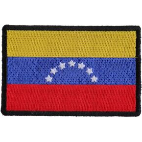 Venezuela Flag Souvenir Iron on Patch - 3x2 inch