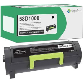 58D1000 Black High Yield Toner Cartridge Replacement for Lexmark 58D1000 Toner Cartridge for MS725, MS821, MS822, MS823, MS825, MS826, MX721, MX722 Printer [8,000 Pages]