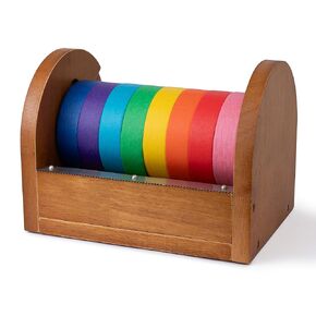 Whistler Wood Arts & Crafts Tape حامل + 8 لفات كبيرة من شريط التقنيع الملون