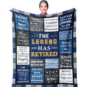 Nicetous Retirement Gift for Woman 2025, Retired Gifts for Women, Womens Retirement Gifts 2025, Retirement Blanket for Woman 60x50in, Best Gifts for Retirement Throw Blanket in Saudi Arabia
