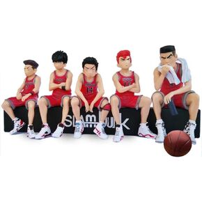 Slam Dunk Figure ، Sakuragi Hanamichi ، Kaede Rugawa ، Ryota Miyagi ، Hisashi Mitsui ، Takeori Akagi ، Decoration Car ، Figure ، مجموعة من 5 أنواع