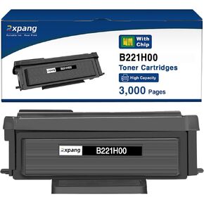 B221H00 Black High Yield Toner Cartridge 3000 Pages with New Chip Compatible B/MB2236 Replacement for Lexmark B221H00 Toner Cartridge Work with MB2236adwe, MB2236i, MB2236adw, B2236dw Printer