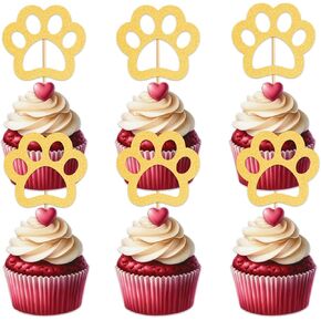 الكلب باو كب كيك أعلى ل PET PUPPY موضوع الحفلة تفضل ديكورات استحمام الطفل الرجال النساء
