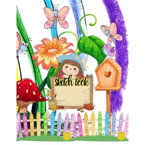 كتاب Sketch for Kids: A4 Size Drawing دفتر 100 صفحة من الأوراق البيضاء الفارغة وبطاطا "واحدة تلو الأخرى مع" غطاء جميل | كتاب رسم كبير A4 للأطفال