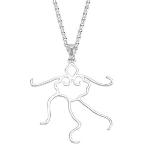 PH PandaHall 925 Sterling Silver Necklace Making Kit, Irregular Gemstone Support Cabochon Base With 46cm Necklace Chain