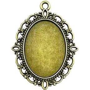 70 قطعة العتيقة الفضة ستار العصا السحرية المعلقات للمجوهرات سوار قلادة DIY الحرفية صنع 25.5 مللي متر x 12.5 مللي متر in Kuwait