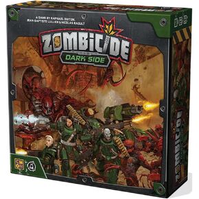 CMON Zombicide Dark Side Side - كشف الأسرار المميتة لـ PK -L7 مع فرقة خضراء! لعبة الاستراتيجية التعاونية مع المنمنمات على الطاولة ، تتراوح أعمارهم بين 14+ ، 1-6 لاعب ، وقت اللعب لمدة ساعة واحدة ،
