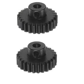 2x HD Steel Pinion Gear 25t Mod1 5mm ، ARA310972 for Arrma 6S 8S BLX Parts Arrma 8S Karton Outcast