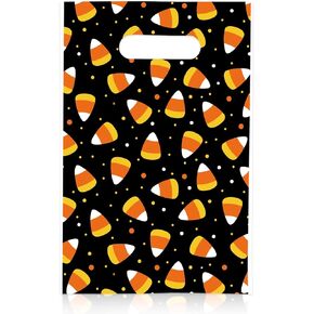 Whaline 72pcs Partball Party Party Fies Bags Red White Ball Acags Plastic Goodie Candy Calcs for Kids Birthday Sport Event Party Form Supplies Supplies