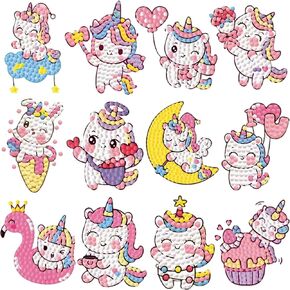 Cinnamoroll Diamond Art Kits for Adults Kids Beginners, Cinnamon Diamond DIY Painting Kits, Full Drill Diamond Dots Paintings, Round 5D Paint with Diamonds Pictures Gem Art Painting DIY Crafts Kit