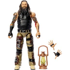 Mattel WWE Elite Action Figure & Accessories, 6-inch Collectible Bray Wyatt with 25 Articulation Points, Life-Like Look & Swappable Hands