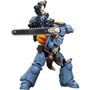 Joytoy 1/18 Action Figure Warhammer 40،000 Space Wolves Claw Pack Sigyrr Stoneshield 4.6inch Action Acture Actures Kits
