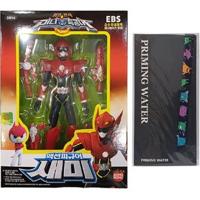 كوريا الرسوم المتحركة ، شخصية بطل ، Transformers Super Rangers Action Figure 3 Types (Pink Action Hero)
