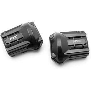 KYX RACING Aluminy Aluminium Aluminium Fronts and الخلفي ترقيات التغطية التفاضلية أجزاء من أجل 1/10 RC Crawler Car Trx6 6x6 G63