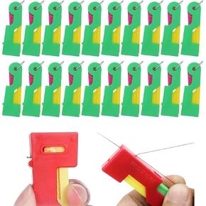 20 pcs threaders eedle threaders ، thelper eedle threader ، Quick Needle threader لخياطة اليد و DIY لجميع عشاق الخياطة