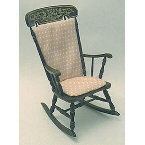 Dollhouse Miniature Chrysnbon Arrowback Rocker Mini-kit