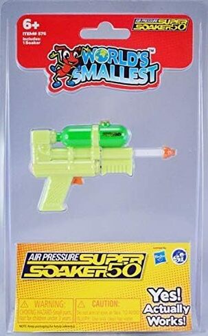 Worlds Smallest Nerf Blasters Series 2, Comes with 1 Blaster, 12 Darts. 3, Each Sold Seperately, Style Selected at Random. Ages 8+ in Kuwait