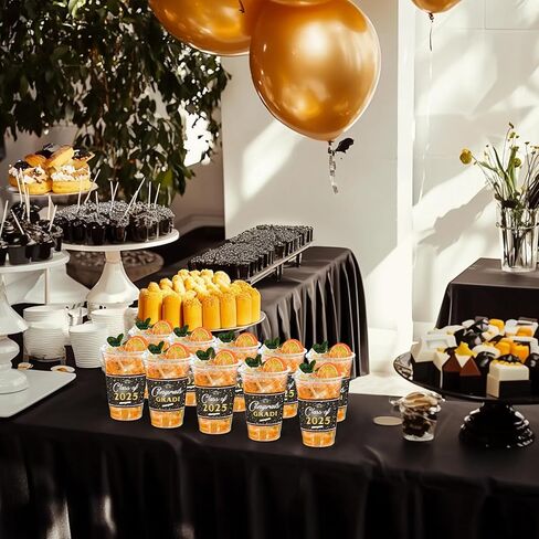 Joyin 100 PCS 16oz حفل التخرج من الكؤوس البلاستيكية (RED) ، CRARG يمكن التخلص من الكؤوس للصف من 2025 خريجي ، أكواب الحيوانات الأليفة الجزء الأكبر لعام 2025 مدرسة ثانوية تخرج تخرج الحفلات. in Kuwait