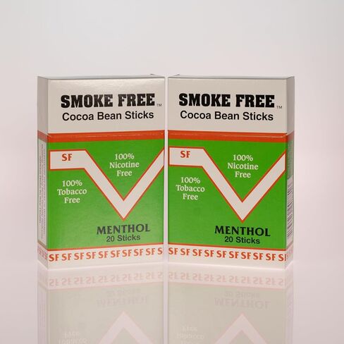 Smoke Free Herbal Cocoa Cigarettes - 1 Pack Regular - 100% Tobacco & Nicotine Free - Non Addictive - Tobacco Substitute - Premium Regular Flavor - 1 Pack (20 Sticks) in Saudi Arabia
