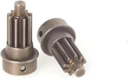 LCX 1/10th RC Crawler Car Metal Front Rear Portal Axle Drive Input Gear 2pcs for TRX4 TRX6, Upgrades Parts Accessories (Rear Axle) in Kuwait