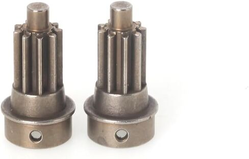 LCX 1/10th RC Crawler Car Metal Front Rear Portal Axle Drive Input Gear 2pcs for TRX4 TRX6, Upgrades Parts Accessories (Rear Axle) in Kuwait