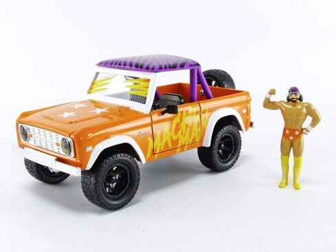 Jada 1:24 Diecast 1973 Ford Bronco with Macho Man Figure in Saudi Arabia