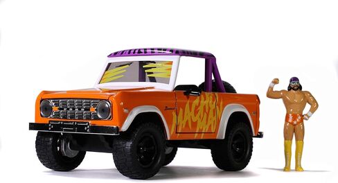 Jada 1:24 Diecast 1973 Ford Bronco with Macho Man Figure in Saudi Arabia
