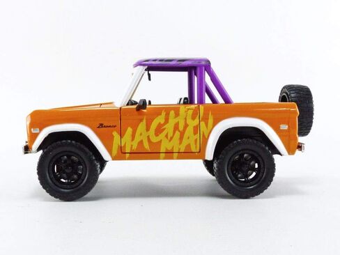 Jada 1:24 Diecast 1973 Ford Bronco with Macho Man Figure in Saudi Arabia
