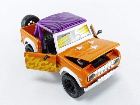 Jada 1:24 Diecast 1973 Ford Bronco with Macho Man Figure in Saudi Arabia